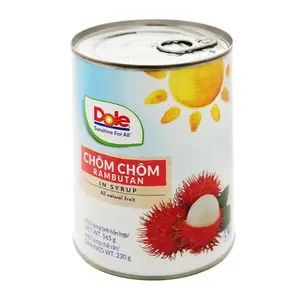 Chôm Chôm Ngâm Siro, Rambutan in Syrup (565g) - DOLE